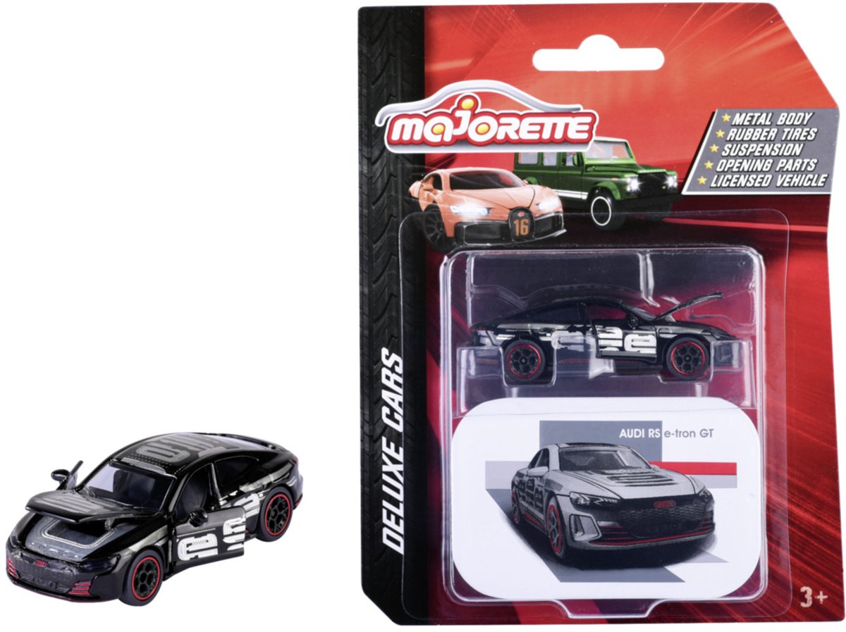 Majorette Audi RS E-tron GT, nera
