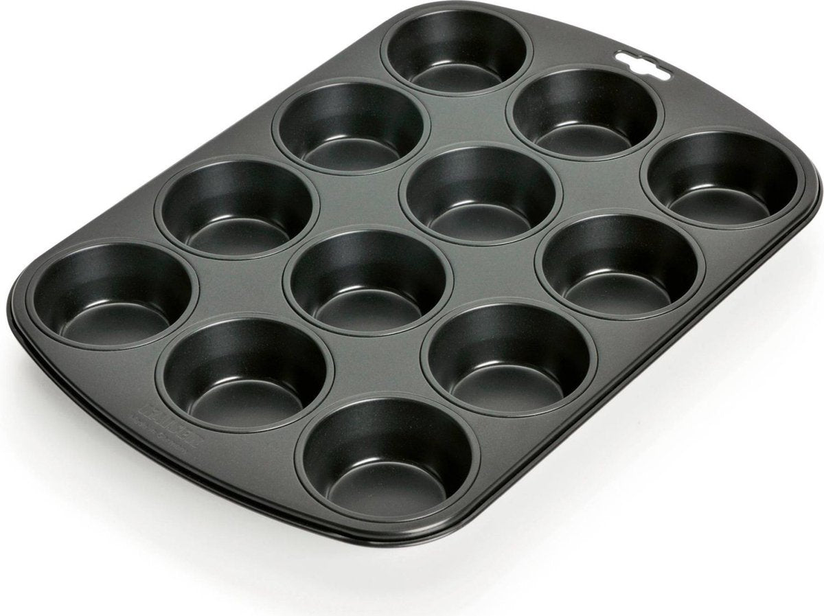 Kaiser muffin world - stampo per muffin - 12 pezzi - 38 x 27 cm - antiaderente - per muffin perfetti
