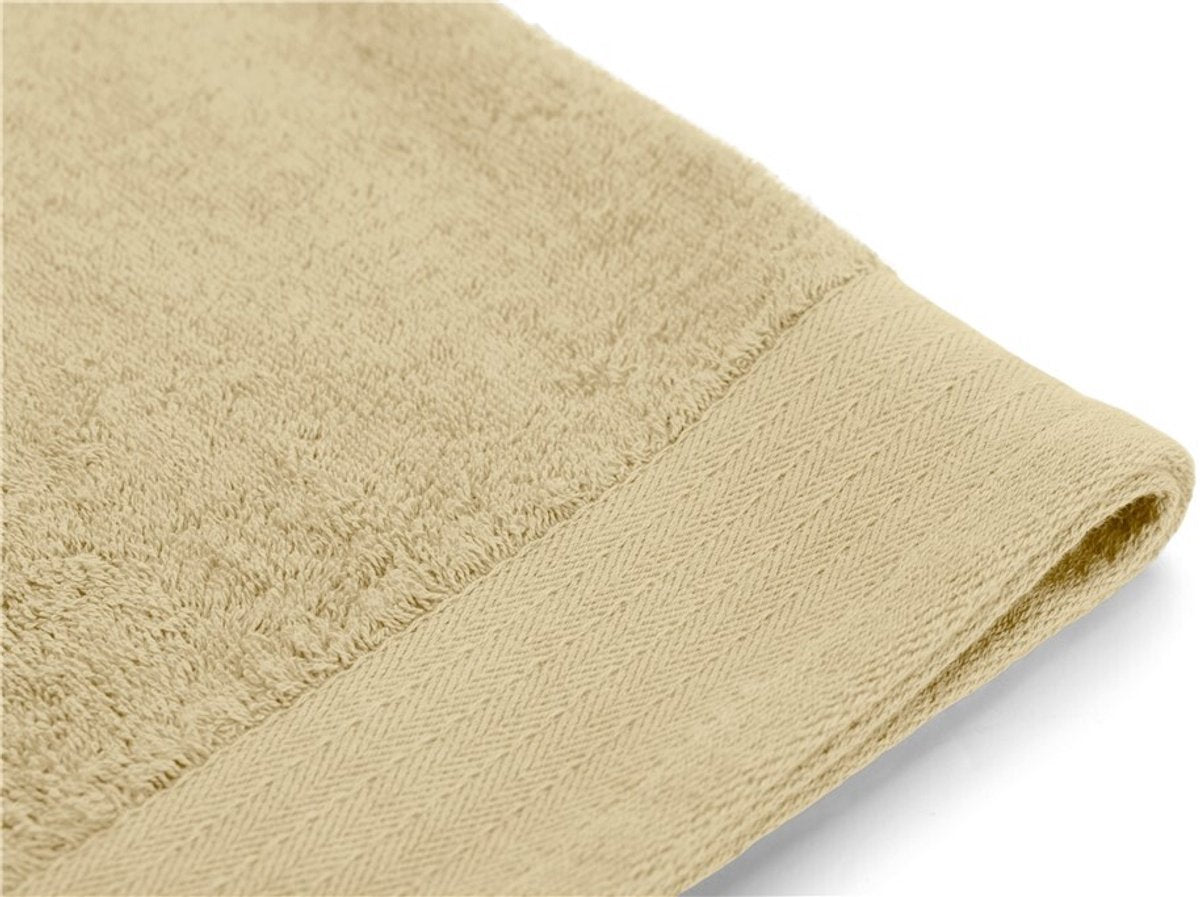 Telo bagno Walra in morbido cotone - giallo mais - 50x100
