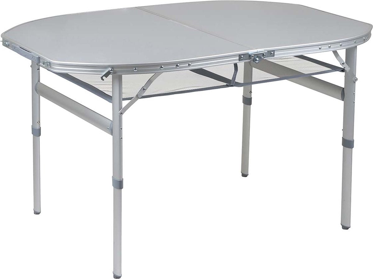 Bo-camp - tafel - premium - ovaal - koffermodel - 120x80 cm