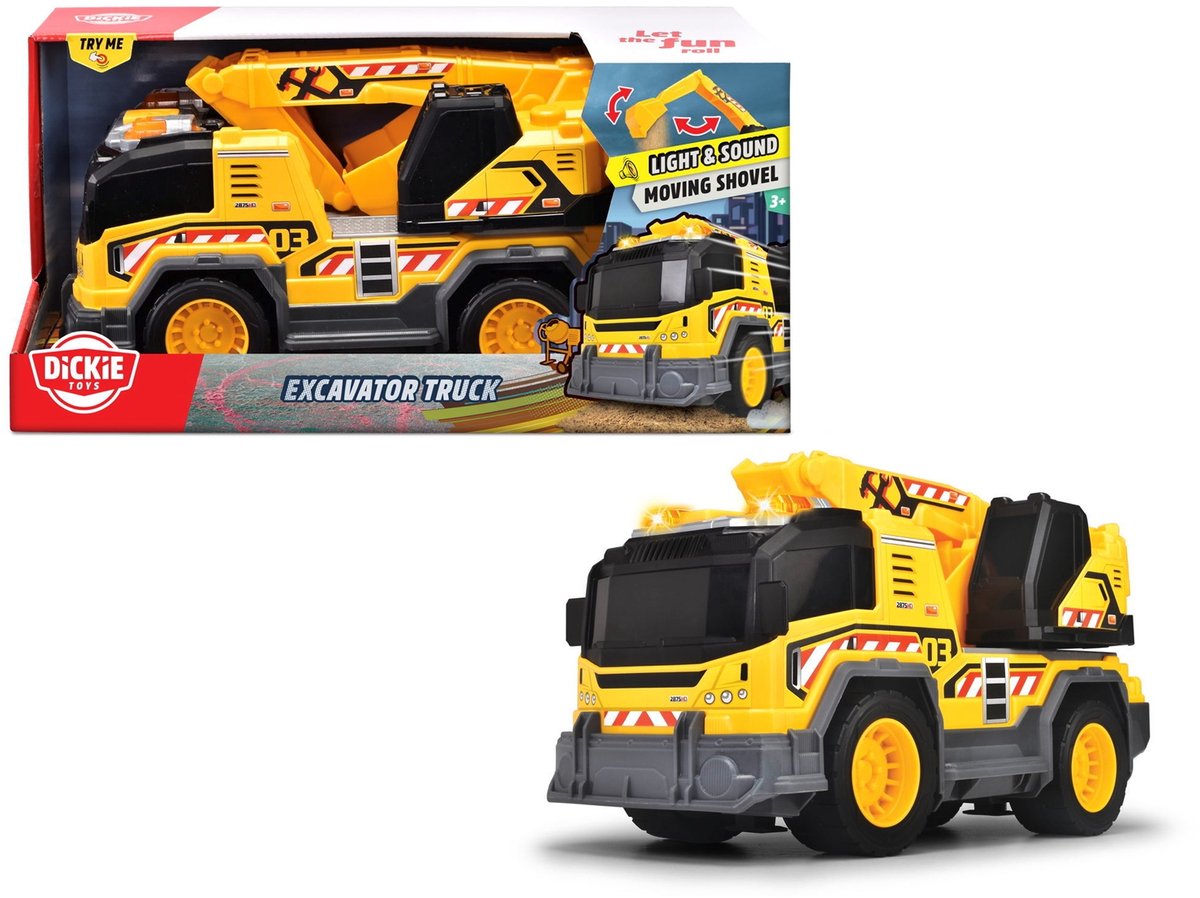 Dickie Excavator con luce e suono