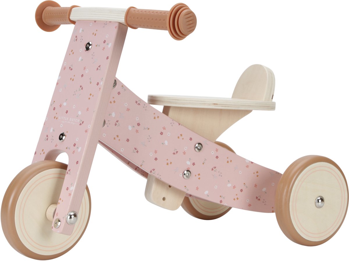 Triciclo Little Dutch Tiamo rosa FSC