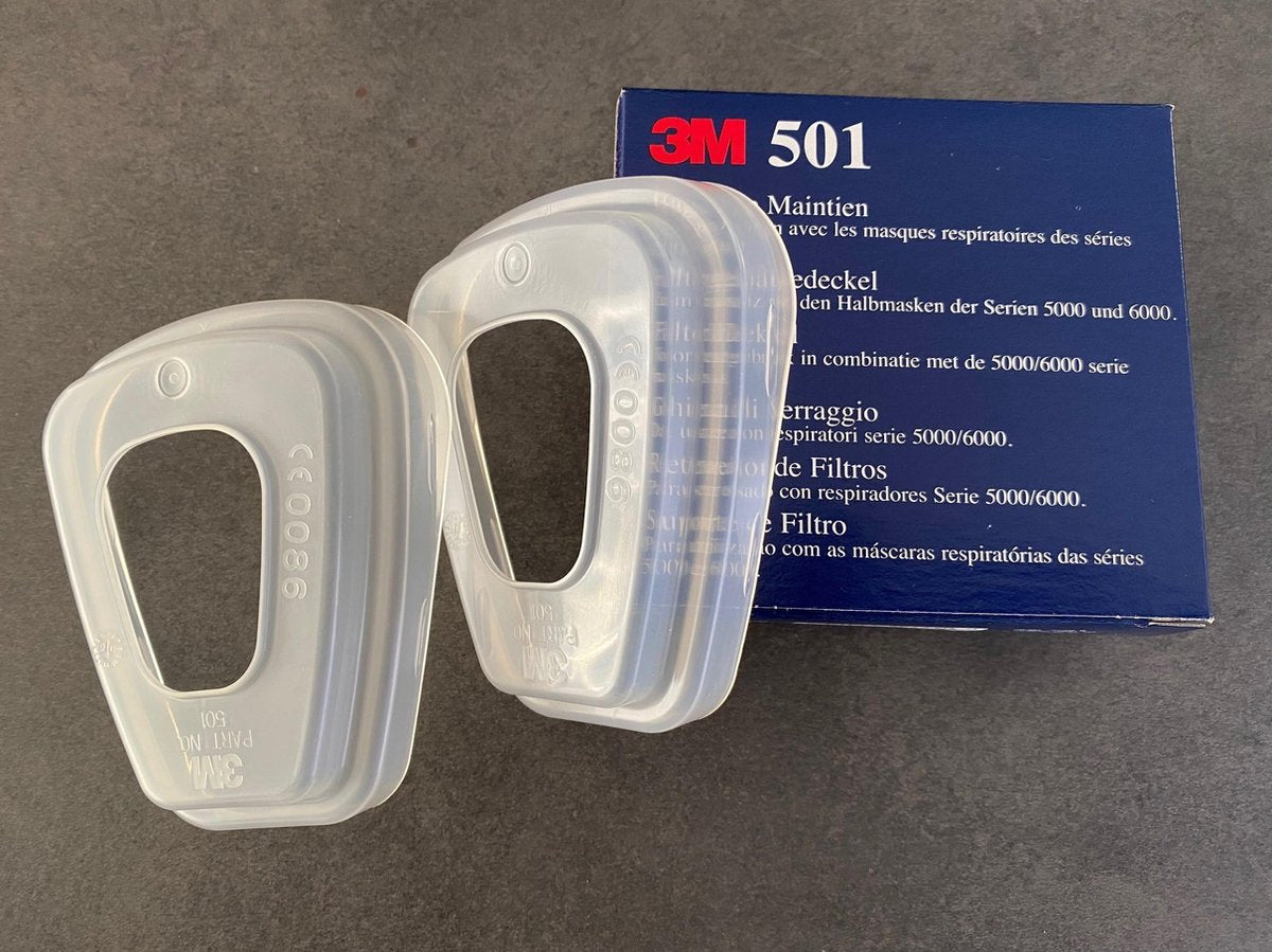 Portafiltro de polvo 3m 501 para serie 6000 - 14533