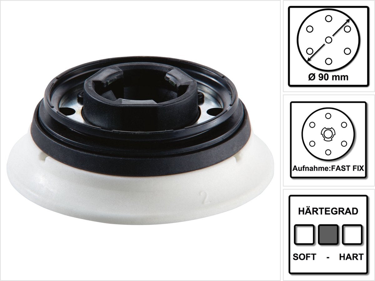 Festool accessori platorello fastfix st-stf d90 7 fx b-ht - 496804