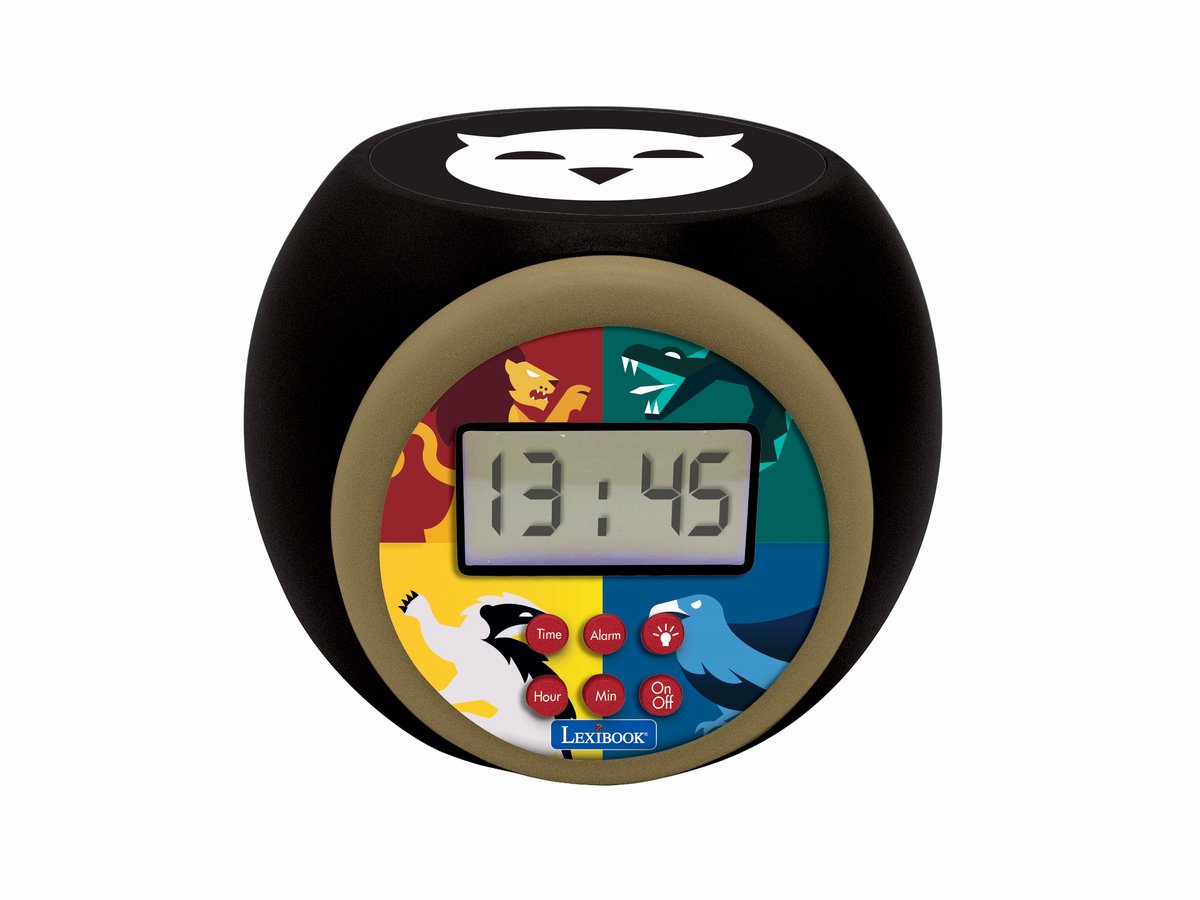 Sveglia con proiettore Lexibook Harry Potter e timer