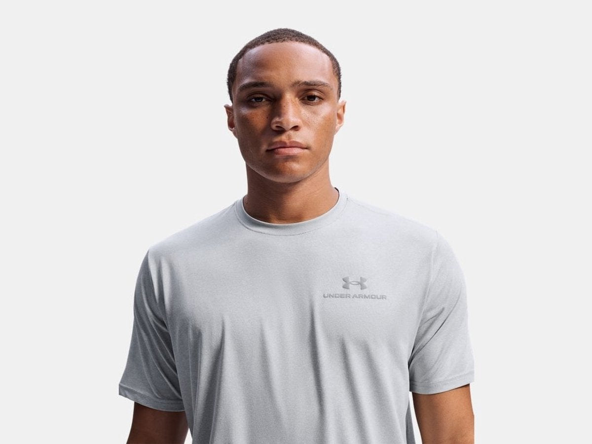 Maglietta sportiva da uomo Under Armour Vanish Energy SS-Gry - grigio erica chiaro - grigio mod