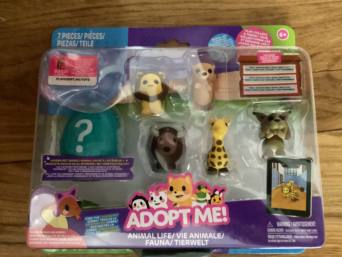 ¡Adoptame! set de figuras 6-pack vida animal clan de fantasía 21,5 x 24 cm