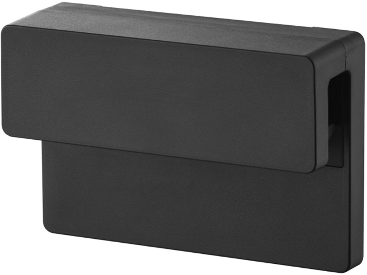 Gancio porta pellicola porta dentifricio per spazzolino Yamazaki Tower - nero