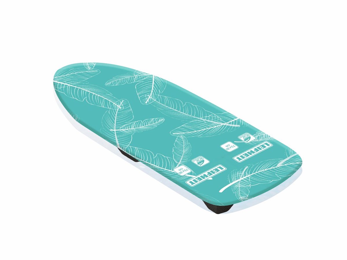 Leifheit airboard compact - tabla de planchar de mesa - superficie de planchado 73x30 - para planchas (de vapor)