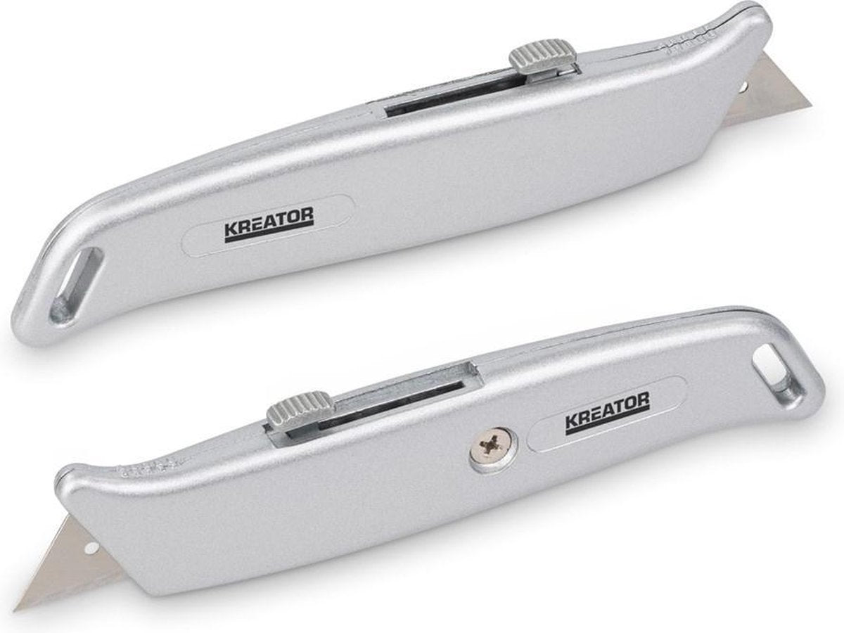 Coltello a scatto Kreator krt000301 - resistente - meccanismo di bloccaggio