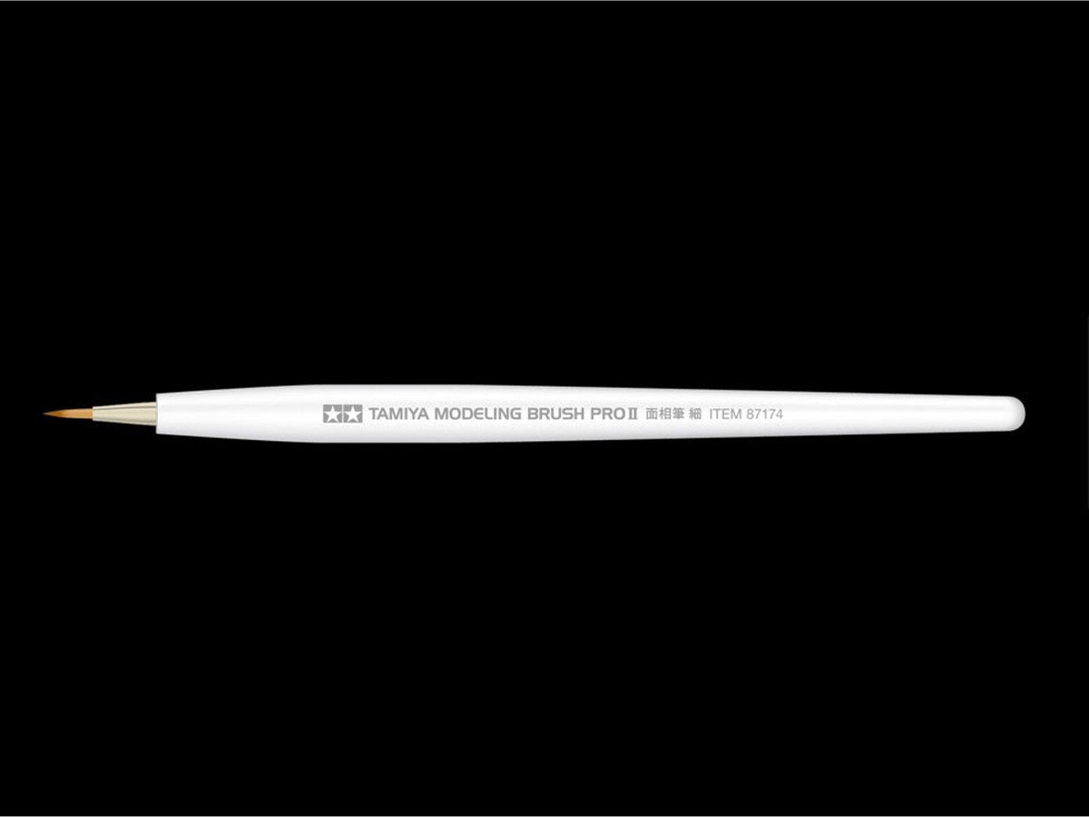 Pennello per hobby Tamiya - 87174 kolinsky brush pro ii - appuntito - fine 1 pennello
