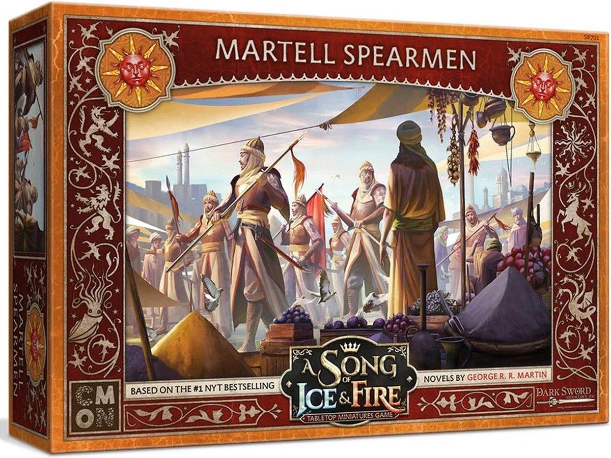 Cool mini or not a song of ice fire martell spearmen - bordspel