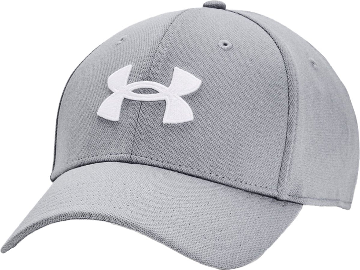 Gorra de hombre Under Armour m blitzing low str-gris - acero - blanco