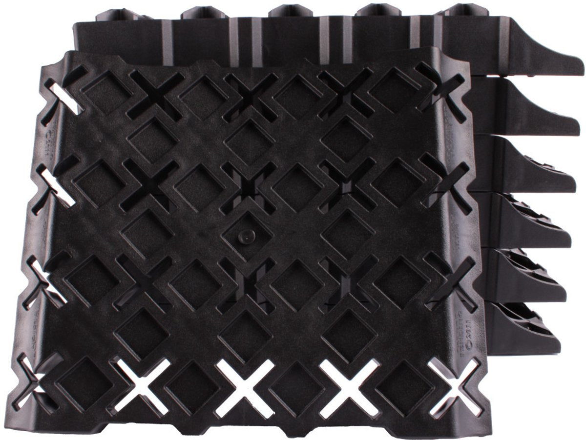 Nivel stacka Milenco - 6 piezas - negro