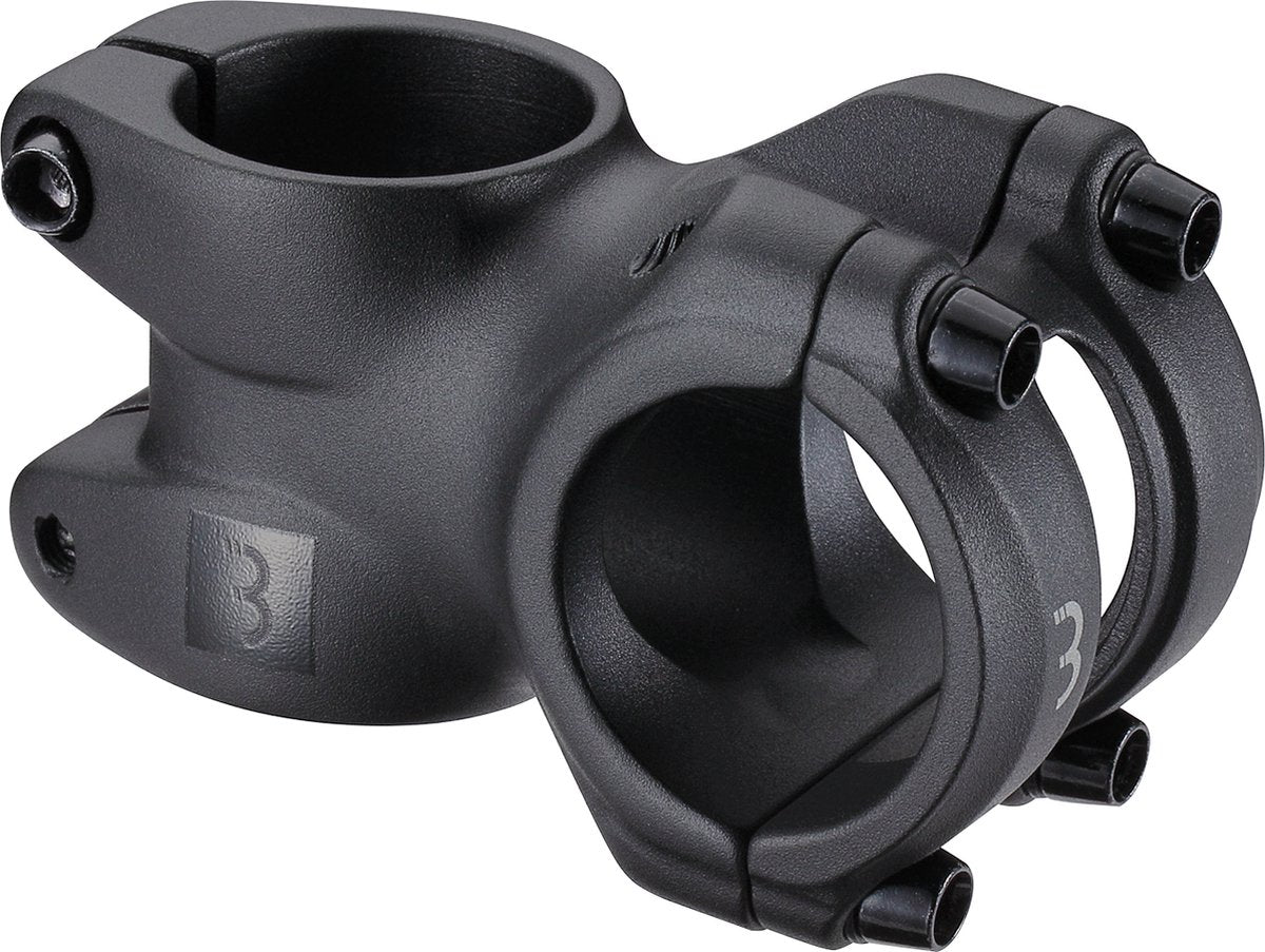 Potencia de ciclismo bbb 40 mm - manillar roadforce 31,8 mm - ángulo -6° +6° - bicicleta de carreras, potencia mtb e-bike fija - bhs-08