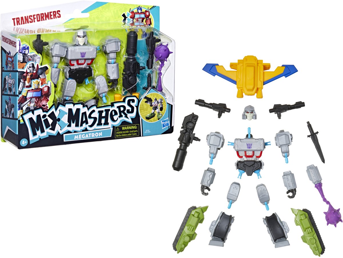 Action figure di Megatron di Transformers Mixmashers