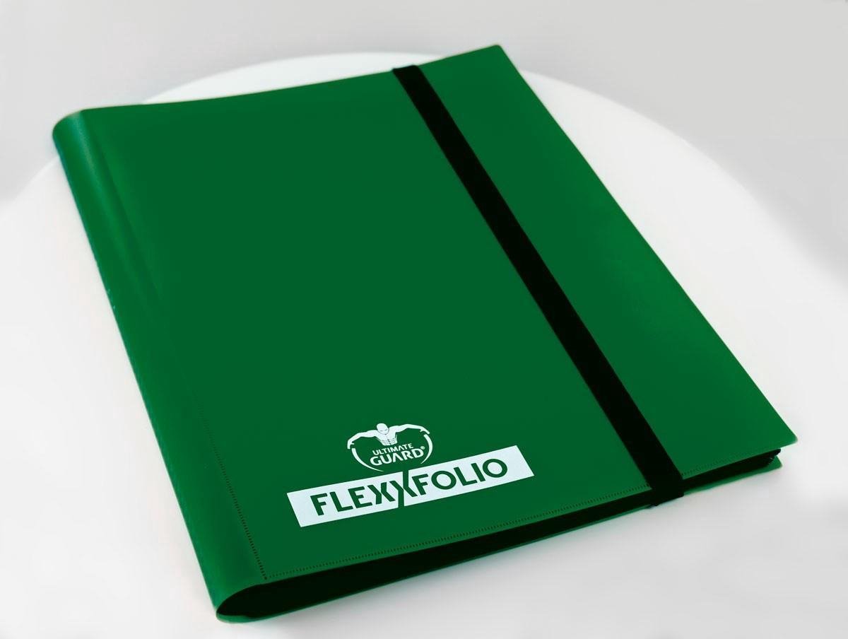 Ultimate guard flexxfolio 160 8 tasche - verde
