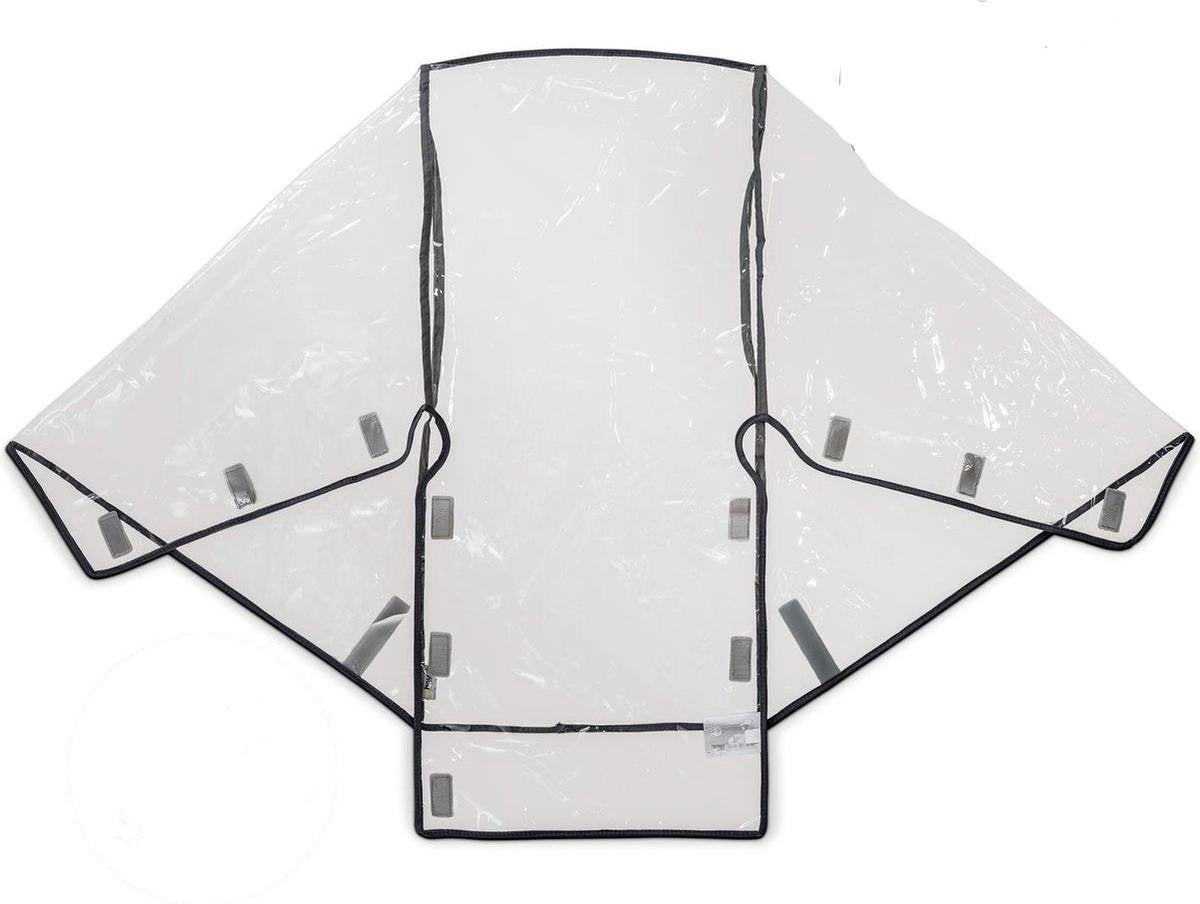 Funda impermeable universal Hauck para sillas de paseo de 3 y 4 ruedas, transparente