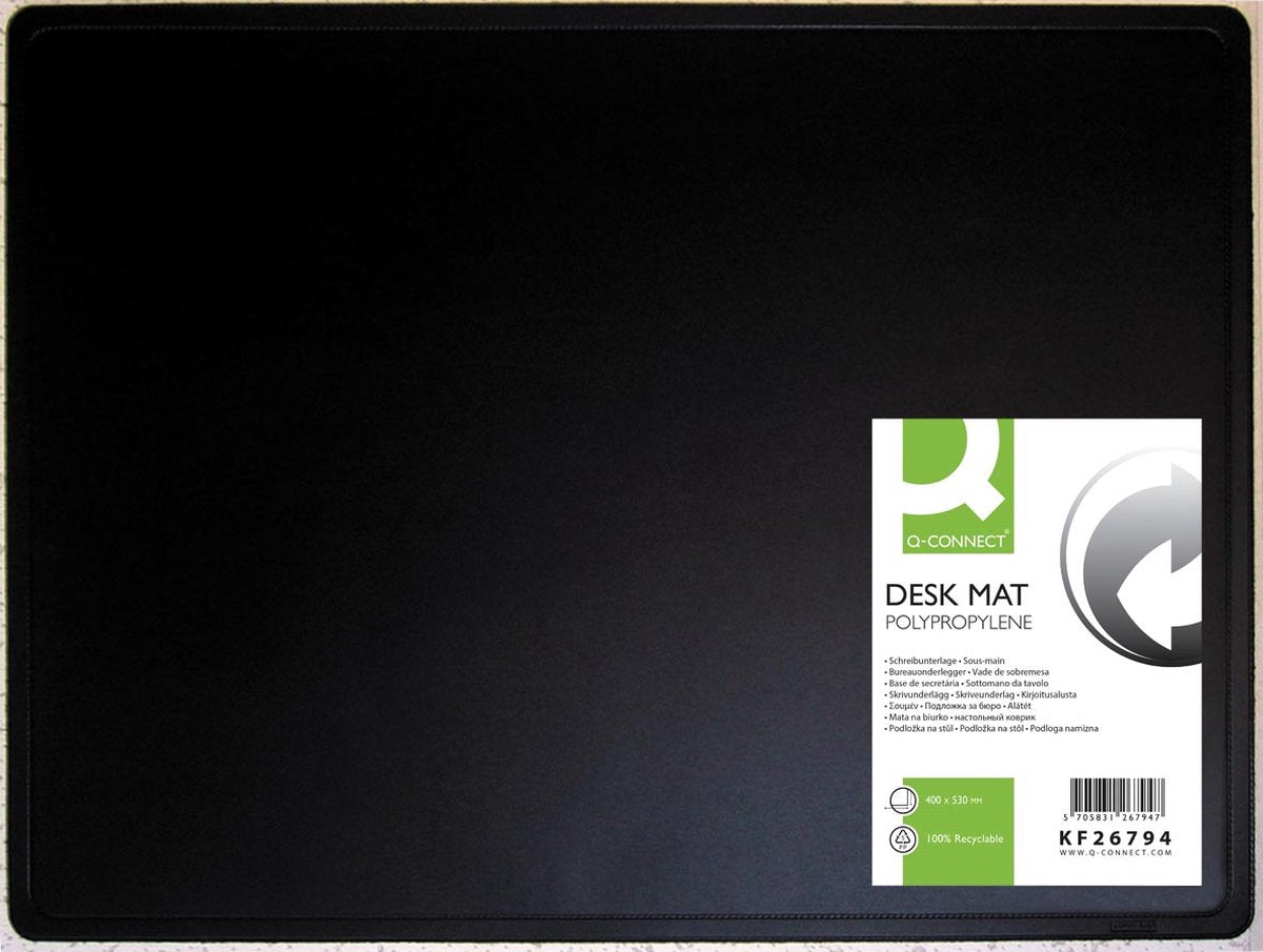 Sottostrato Q-connect, ft 53 x 40 cm, nero