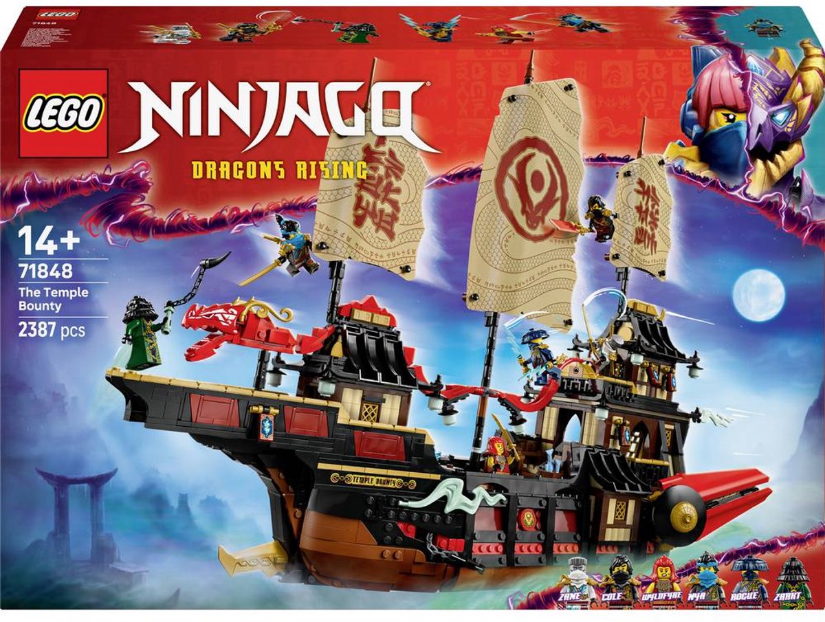 Lego® Ninjago 71848 il controllore di volo del tempio