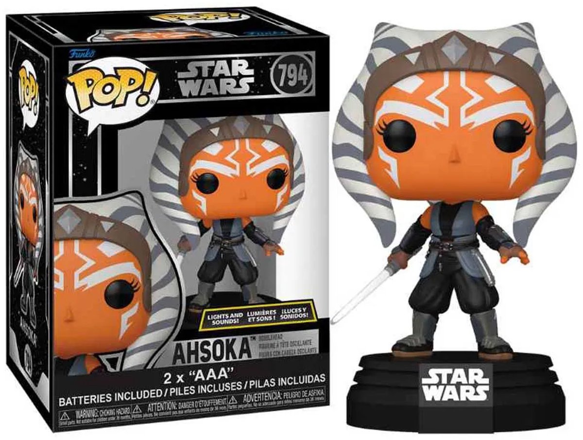 Funkopop! star wars - ahsoka #794 (luci e suoni)