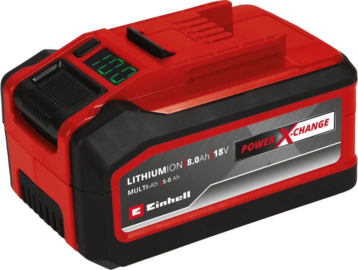 Batteria Einhell 18V 5-8Ah multi-ah pxc plus