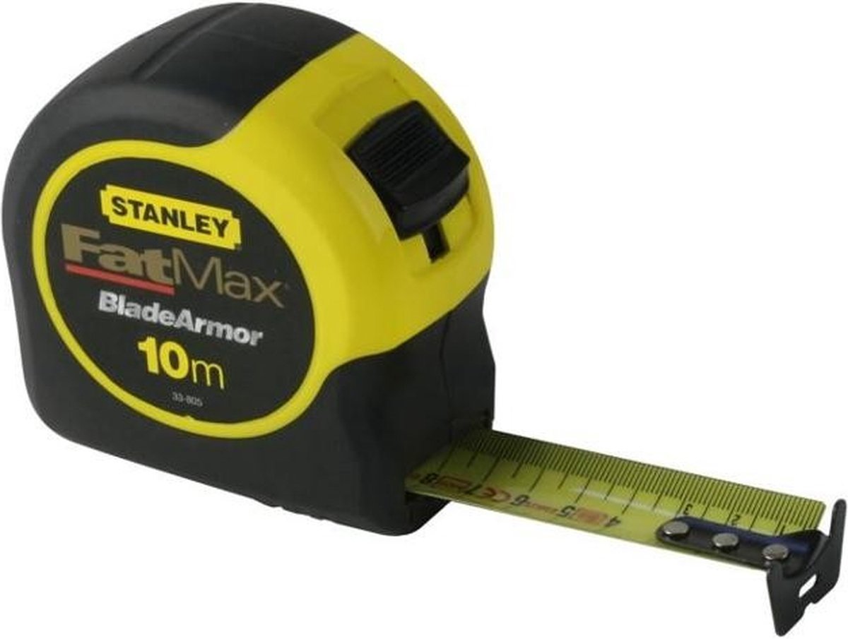 Stanley utensili manuali stanley fatmax metro a nastro lama armatura 10m - 32mm - 0-33-811 - 0-33-811