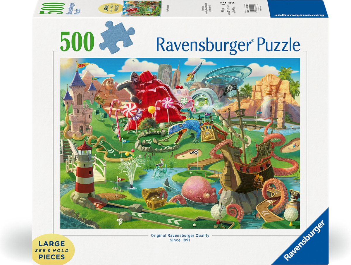 Ravensburger Jigsaw Puzzle Mini Golf Paradijs, 500st.