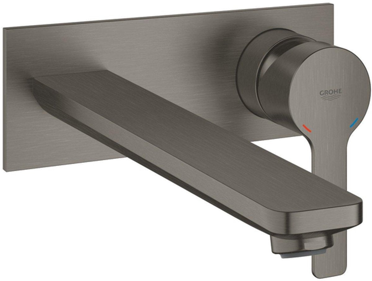 Grohe lineare new l-size tweegats wastafelmengkraan wand