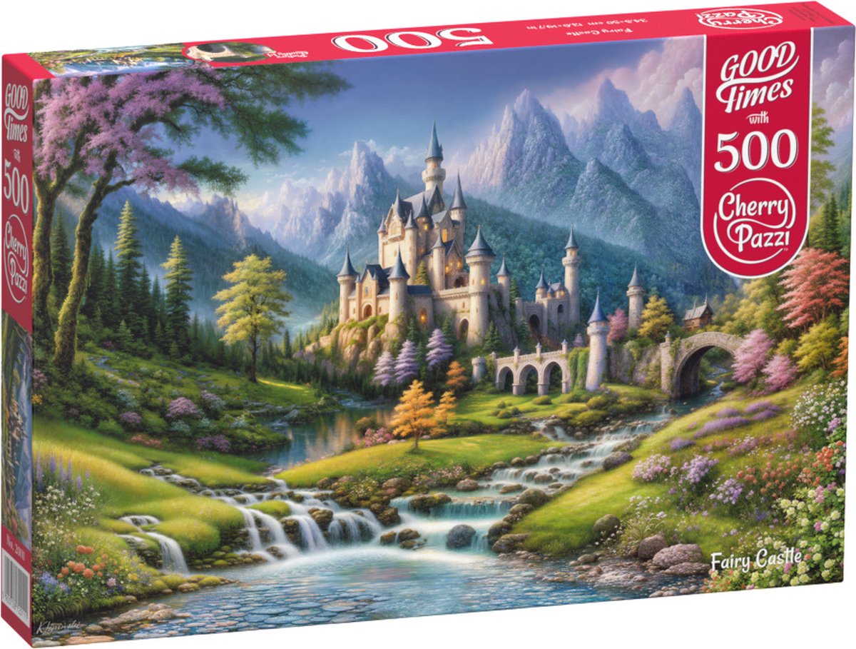 Puzzle castello delle fate Cherrypazzi 500 pezzi