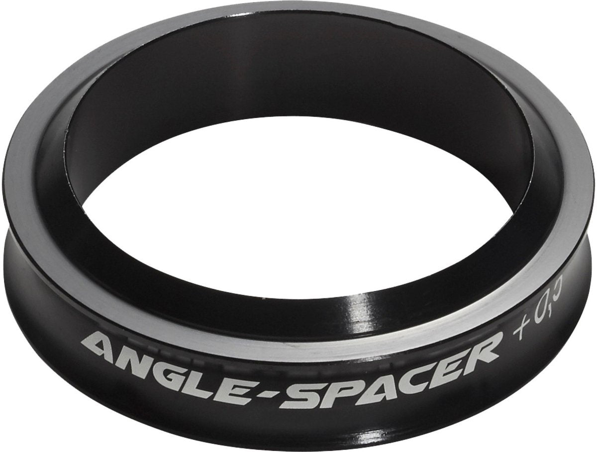 Distanziatore angolare componenti inversi-0,5º nero 40 mm
