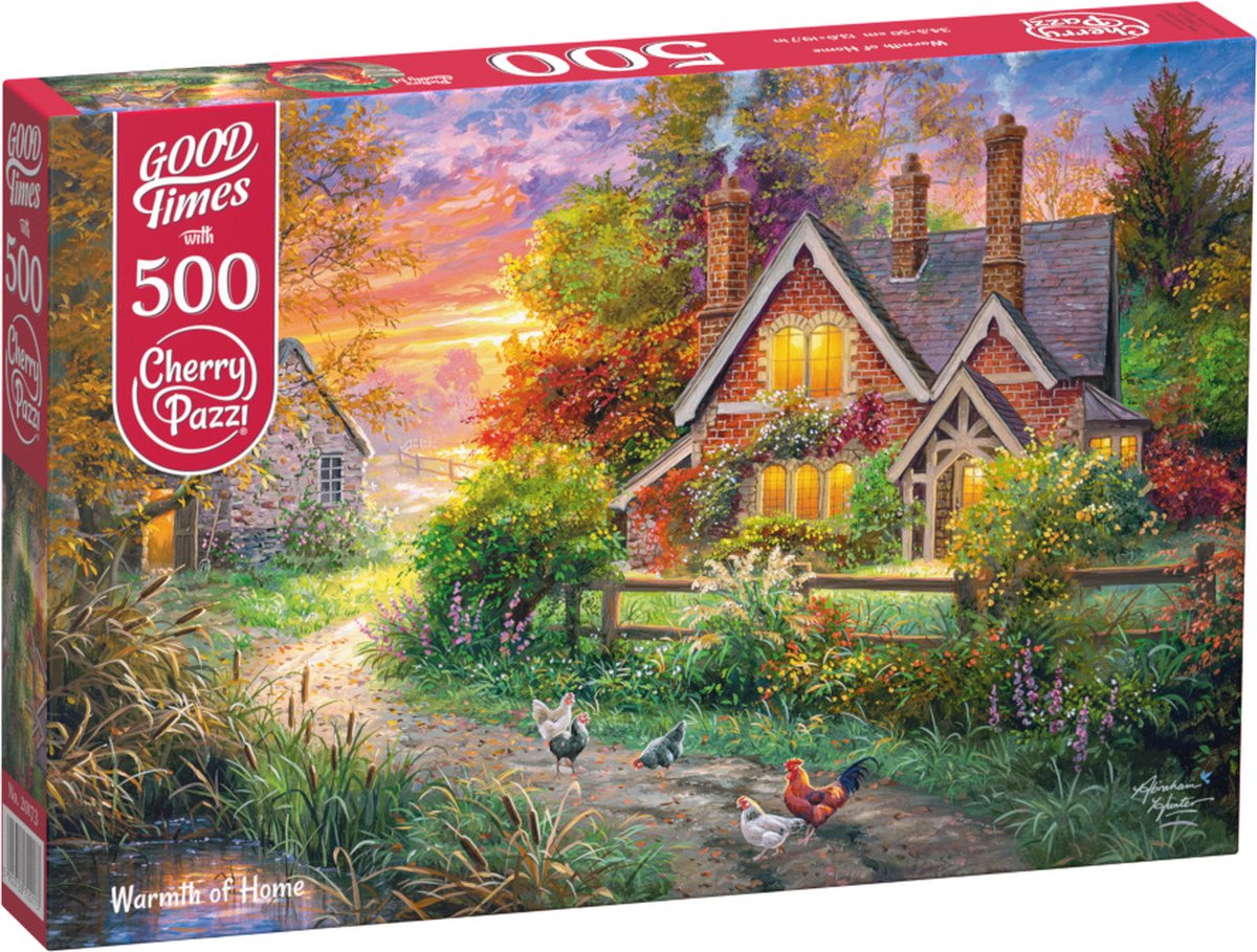 Cherrypazzi warmth of home puzzel 500 stukjes
