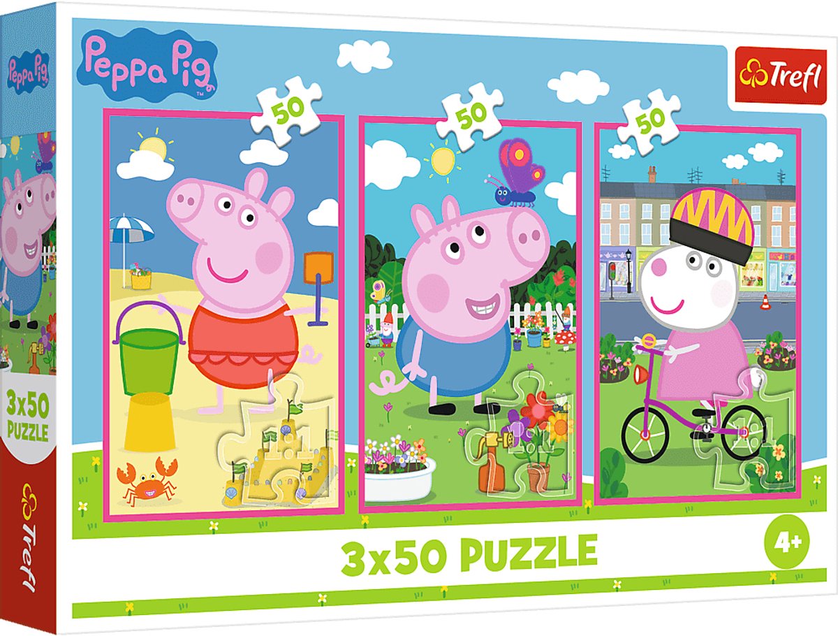 Trefl 34877, 50 stuk(s), stripfiguren, 4 jaar