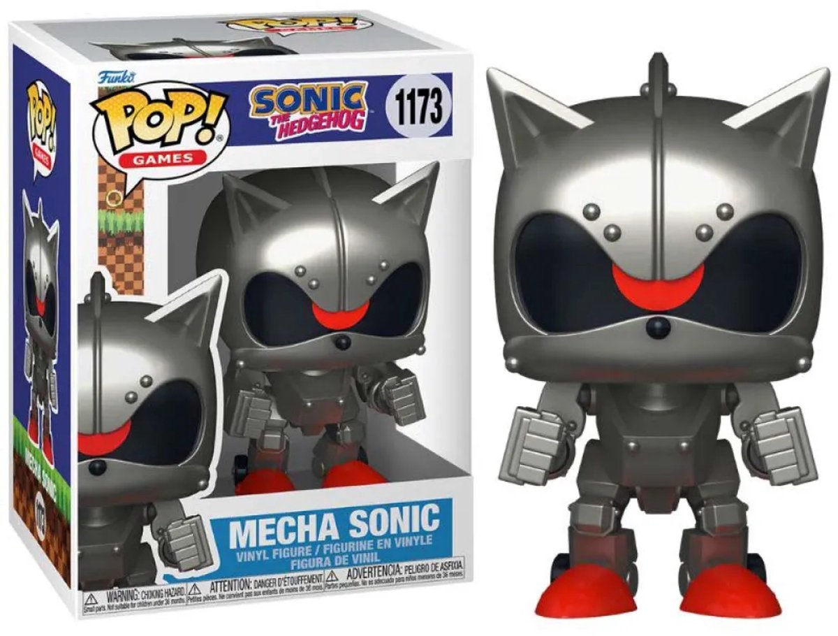 Funkopop! giochi: sonic - mecha sonic #1173