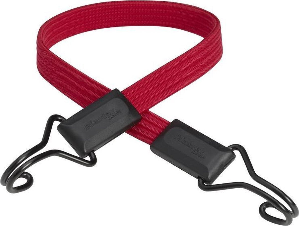Masterlock correa tensora plana lisa roja 60 cm