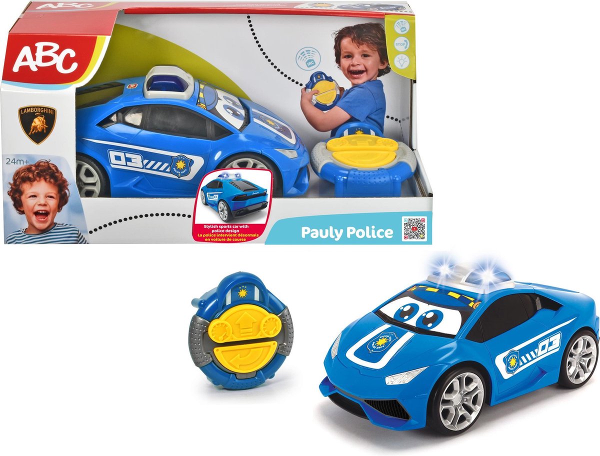 Coche de control Dickie ABC Pauly policía