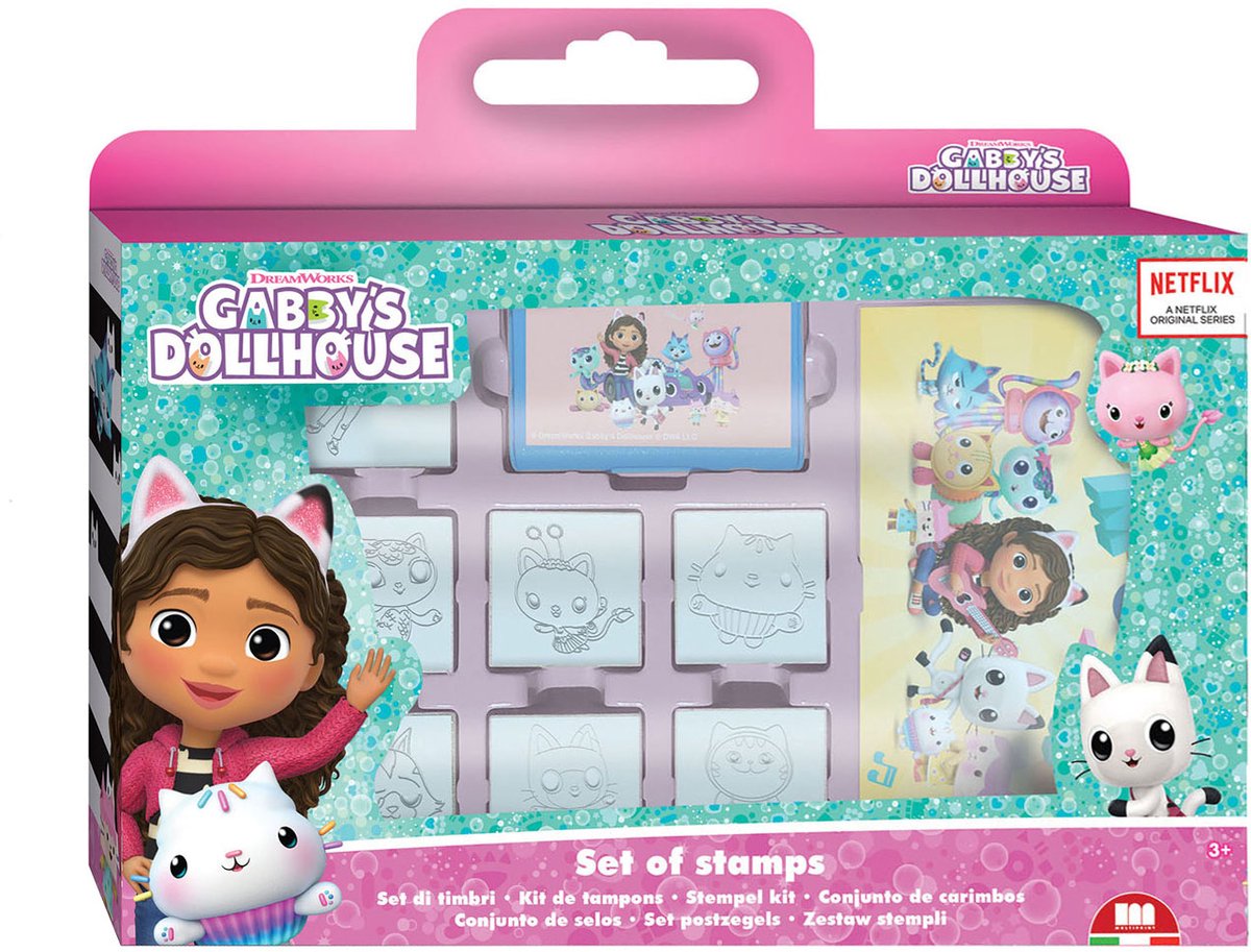 Set de sellos Multiprint Gabby's Dollhouse