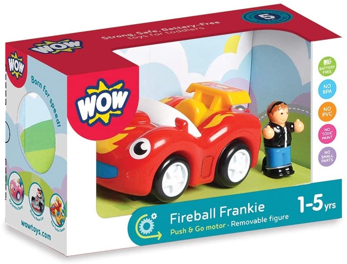 Wow giocattoli Fireball Frankie - macchina da corsa