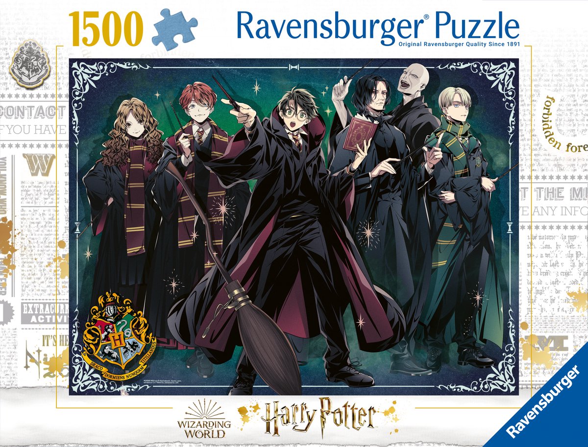 Ravensburger puzzel harry potter - legpuzzel - 1500 stukjes