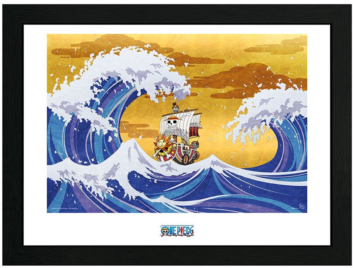 Poster da parete unisex One Piece Thousand Sunny - multicolore - standard