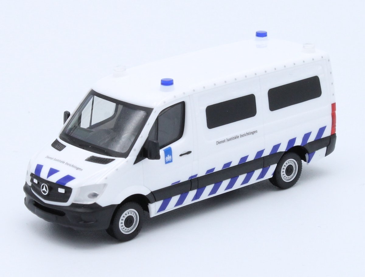 Herpa Mercedes Benz Sprinter Servicio Instituciones Correccionales 1:87