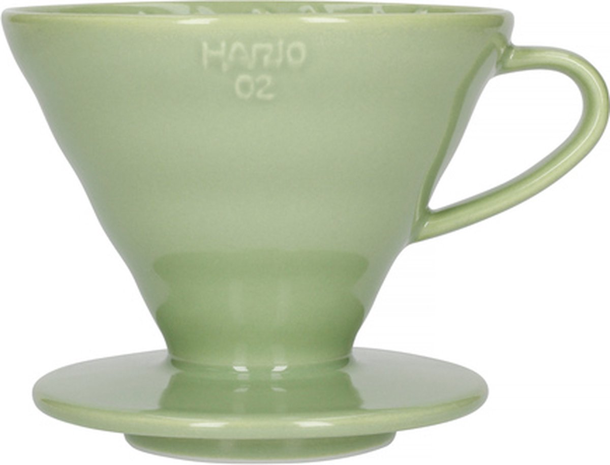 Gotero Hario v60 - tamaño 02 - cerámica - verde ahumado
