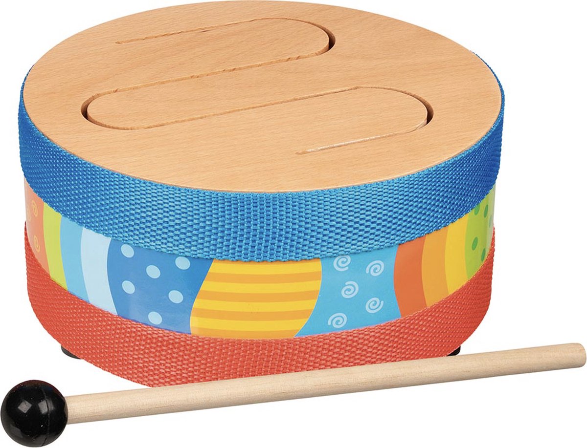 Strumento giocattolo Goki - tamburo - legno - 3 anni