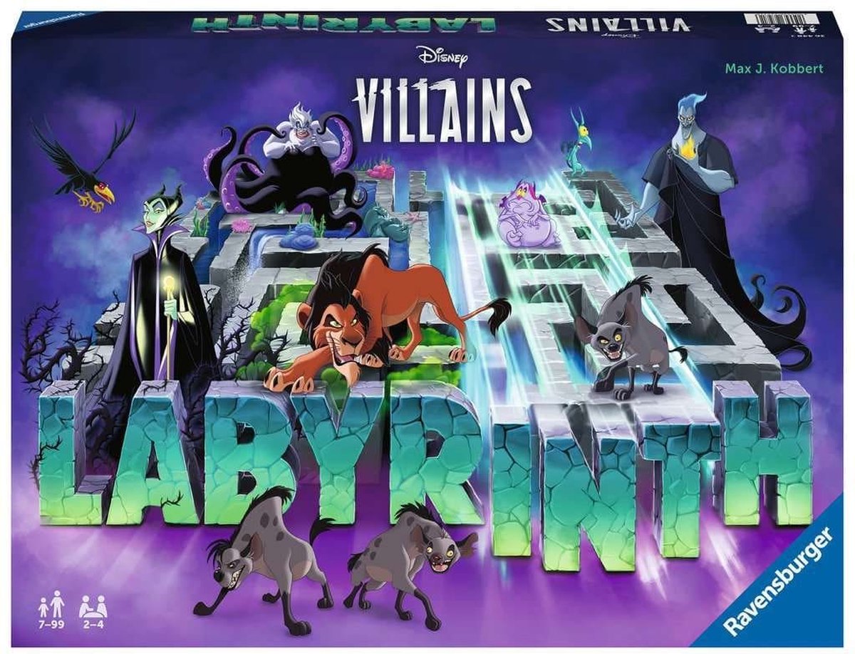 Ravensburger Disney Villains Labyrinth - gioco da tavolo