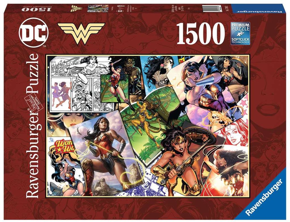 Ravensburger Puzzle Mujer Maravilla - Puzzle - 1500 piezas