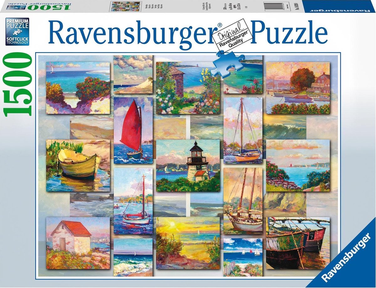 Puzzle Ravensburger collage costiero