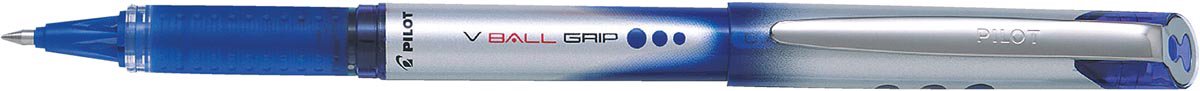 Pilot bolígrafo roller v-ball grip medio azul | 12 piezas