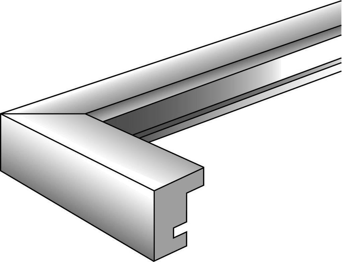 Peperoni Walther - cornice in legno - misura foto 40x50 cm - nero