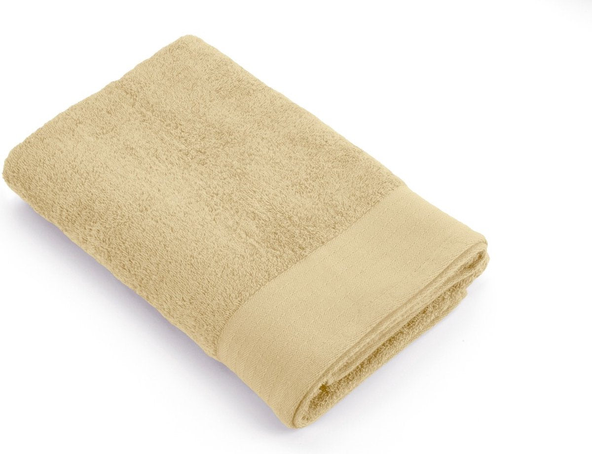 Toalla de baño Walra de algodón suave - amarillo maíz - 70x140