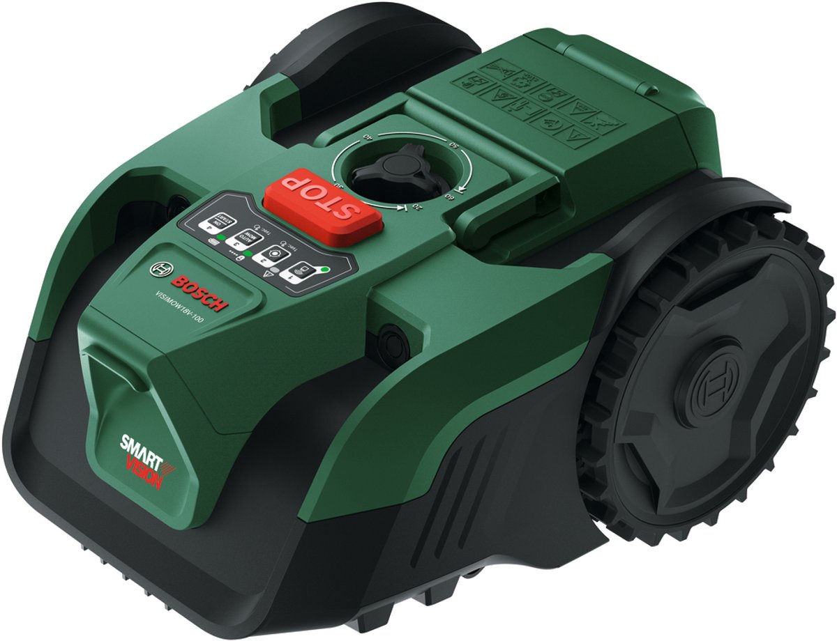 Bosch visimow18v-100 - robot cortacésped - sin batería